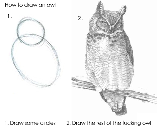 "How to draw an owl" from [imgur](http://imgur.com/gallery/RadSf)"